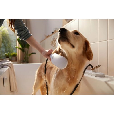 Ручний душ для купання тварин Moser Animalline Hansgrohe Dog Shower White 2999-7015 Ручний душ для купання тварин Moser Animalline Hansgrohe Dog Shower White 2999-7015