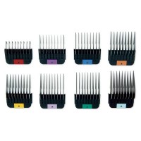 Набір металевих насадок Moser Stainless Steel A5 Snap-on Comb Set (8шт.) 1247-7440