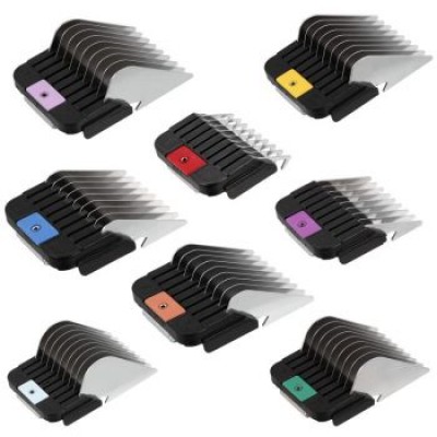 Набір металевих насадок Moser Stainless Steel A5 Snap-on Comb Set (8шт.) 1247-7440 Набір металевих насадок Moser Stainless Steel A5 Snap-on Comb Set (8шт.) 1247-7440