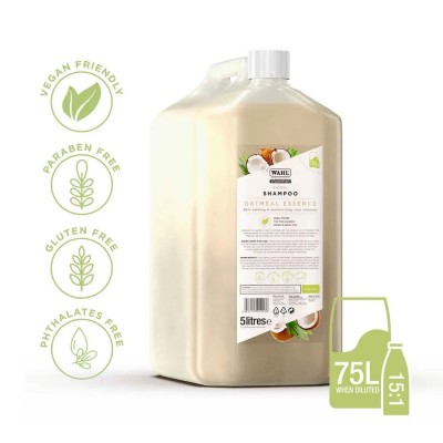 Шампунь для чутливої шерсті WAHL Oatmeal Essence Shampoo (5 л) ZX756 Шампунь для чутливої шерсті WAHL Oatmeal Essence Shampoo (5 л) ZX756